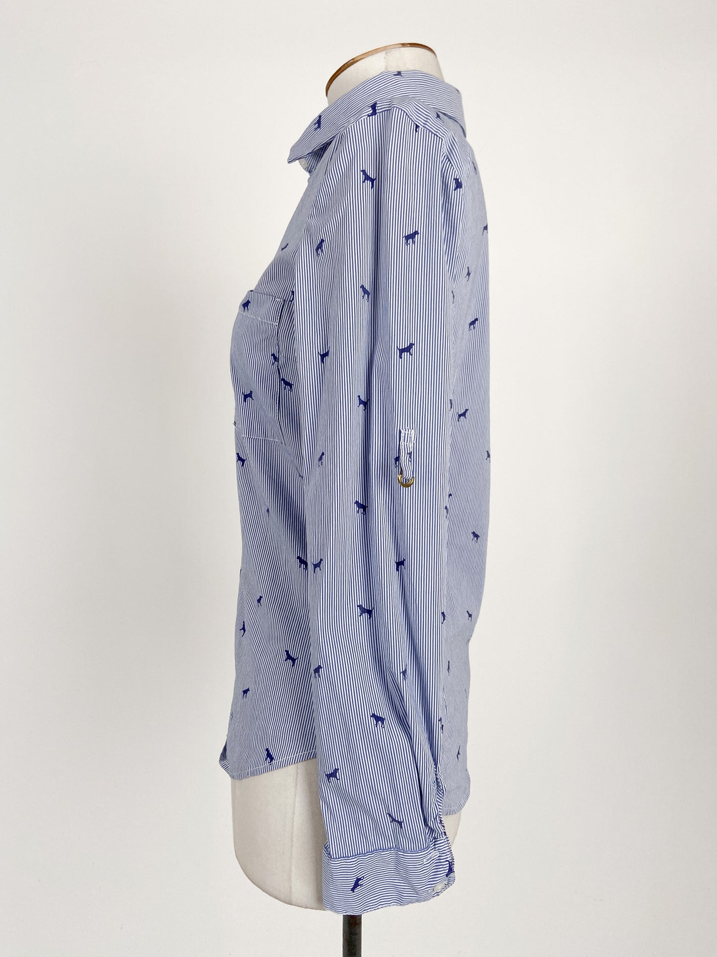Zara | Blue Casual Top | Size S