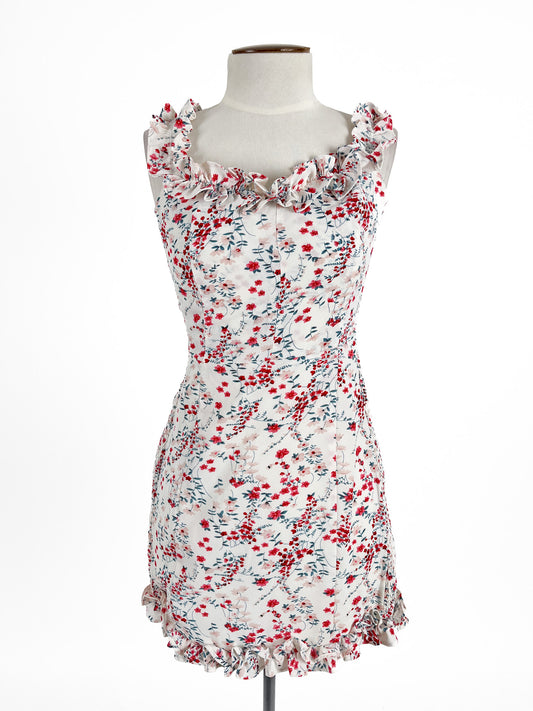 Beginning Boutique | White Casual Dress | Size 8