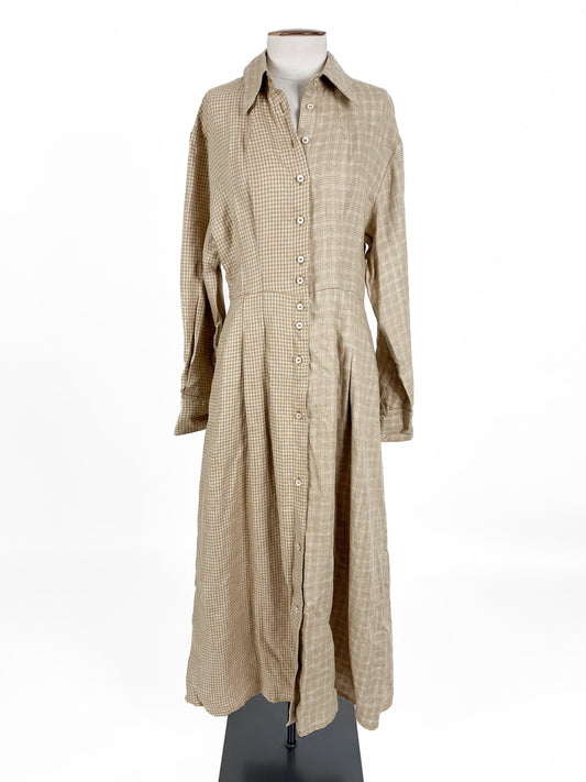 Penny Sage | Yellow Casual Dress | Size 8