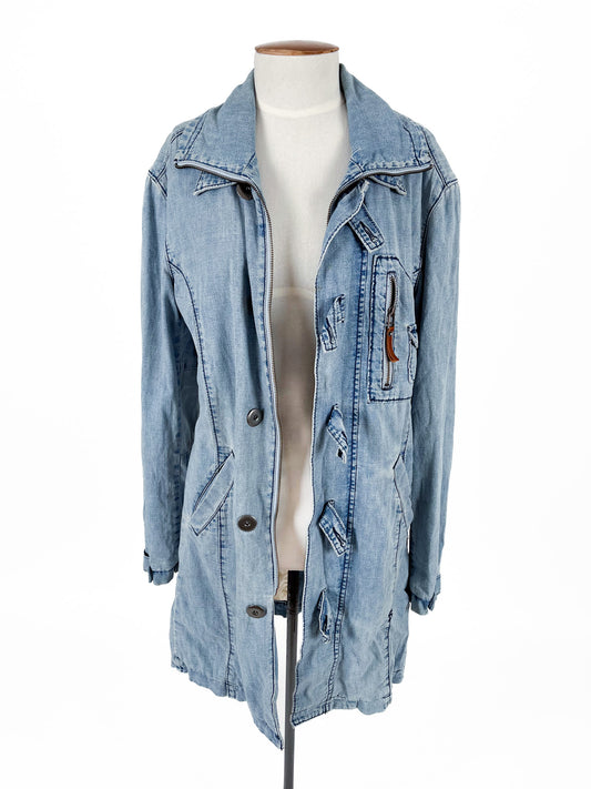 Ksubi | Blue Casual Coat | Size XS