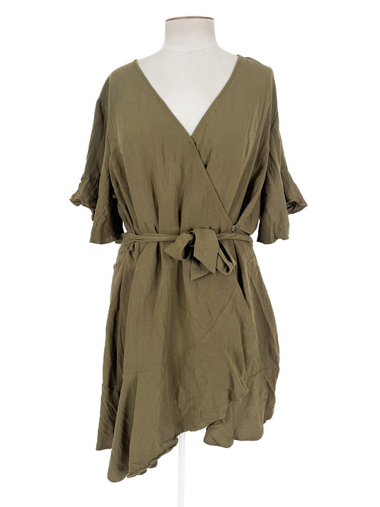 Atmos & Here | Green Casual Dress | Size 24