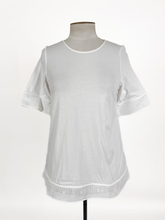 Country Road | White Casual Top | Size S