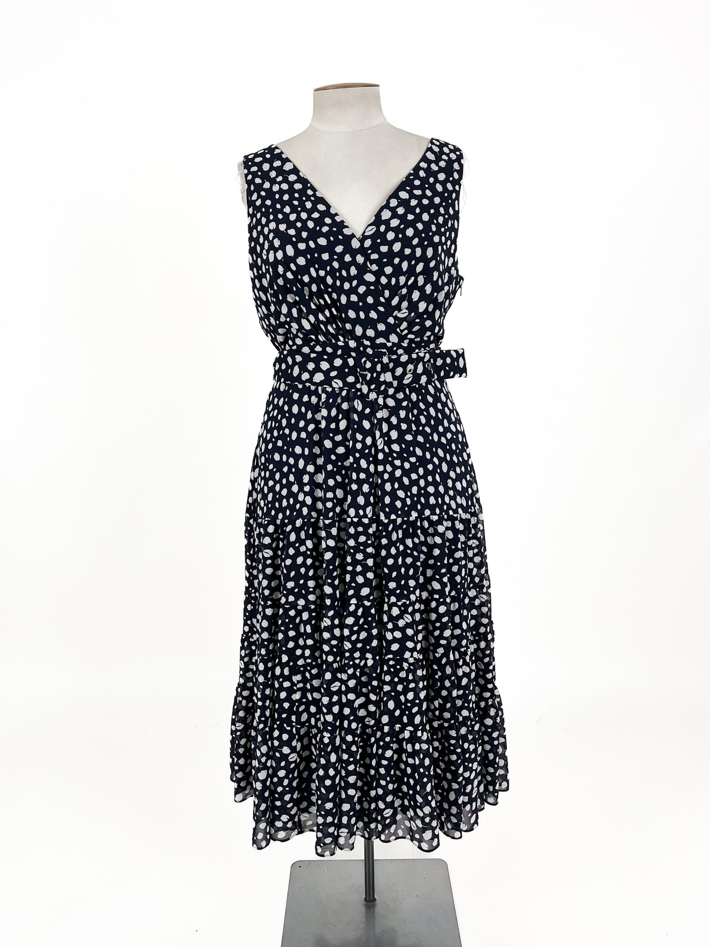 Forever New - Navy Midi Dress (Size 12)