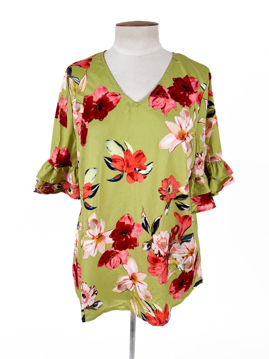 Sara | Multicoloured Casual Top | Size 14
