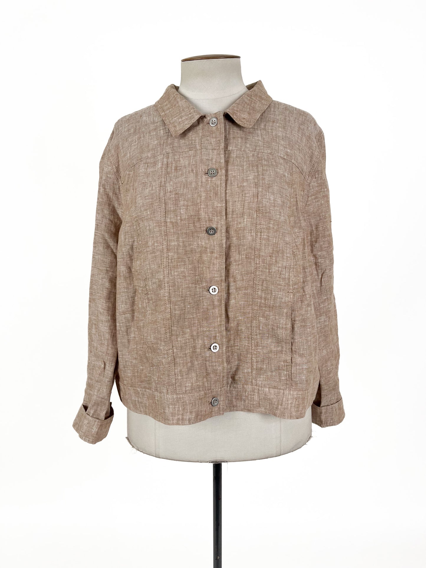 Jacqui.E - Brown Shirt (Size 20)