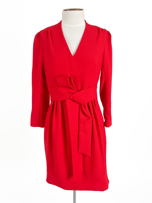 Karen Millen | Red Cocktail/Workwear Dress | Size 10