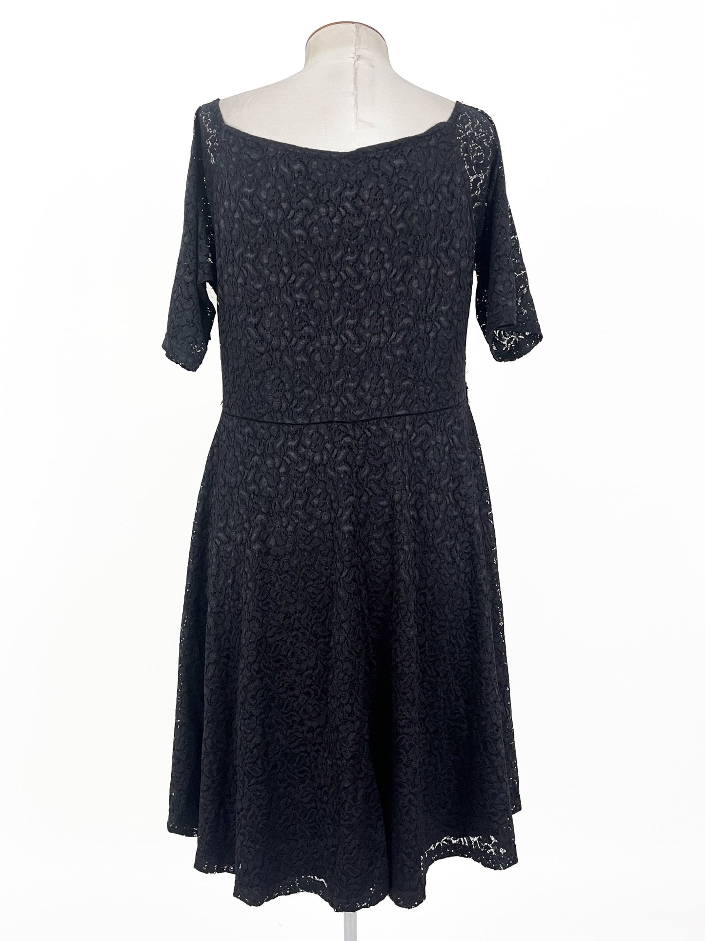 City Chic | Black Cocktail Dress | Size 16