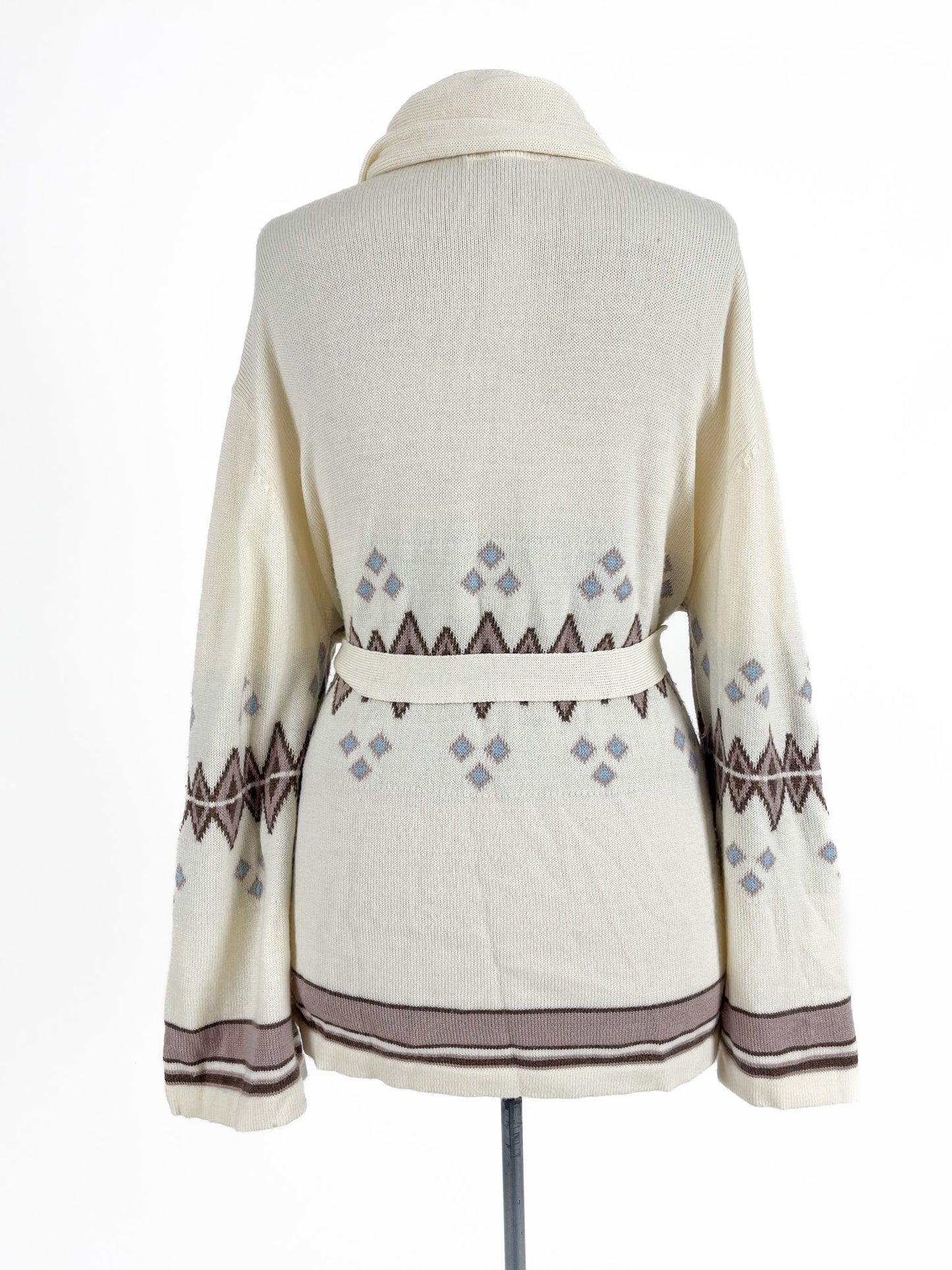 Golden Brown the Label | White Casual Cardigan | Size M