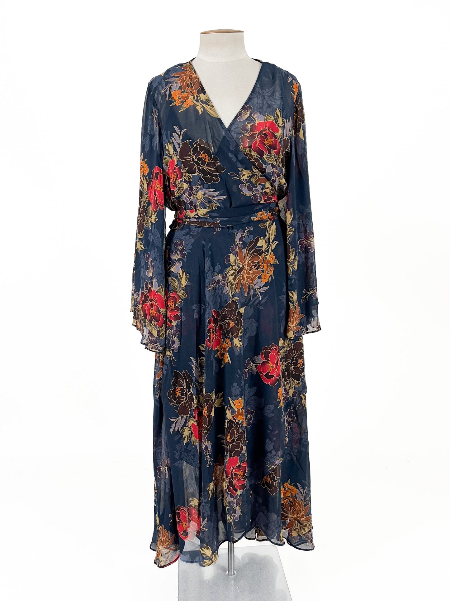 City Chic | Multicoloured Casual Dress | Size 18