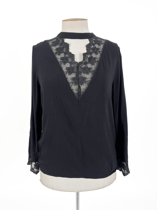 SASS - Black Blouse (Size 14)