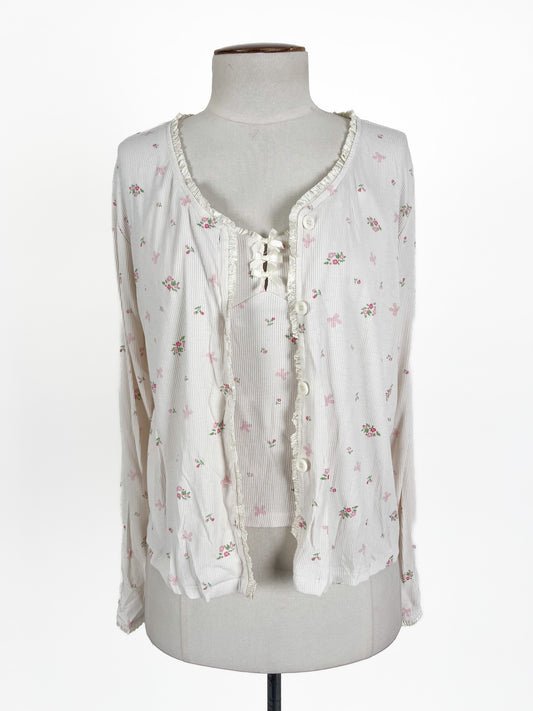 Unknown Brand | White Casual Top | Size L