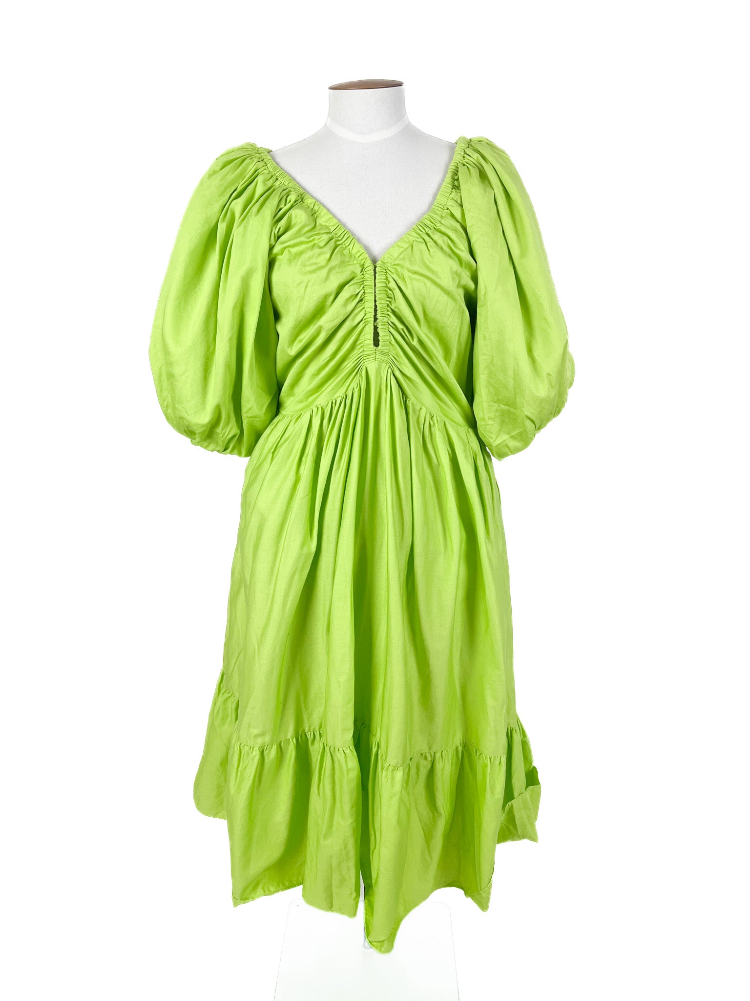 City Chic - Green Midi Dress (Size 16)