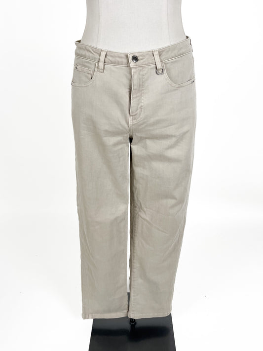 Verge | Beige Straight fit Pants | Size 14