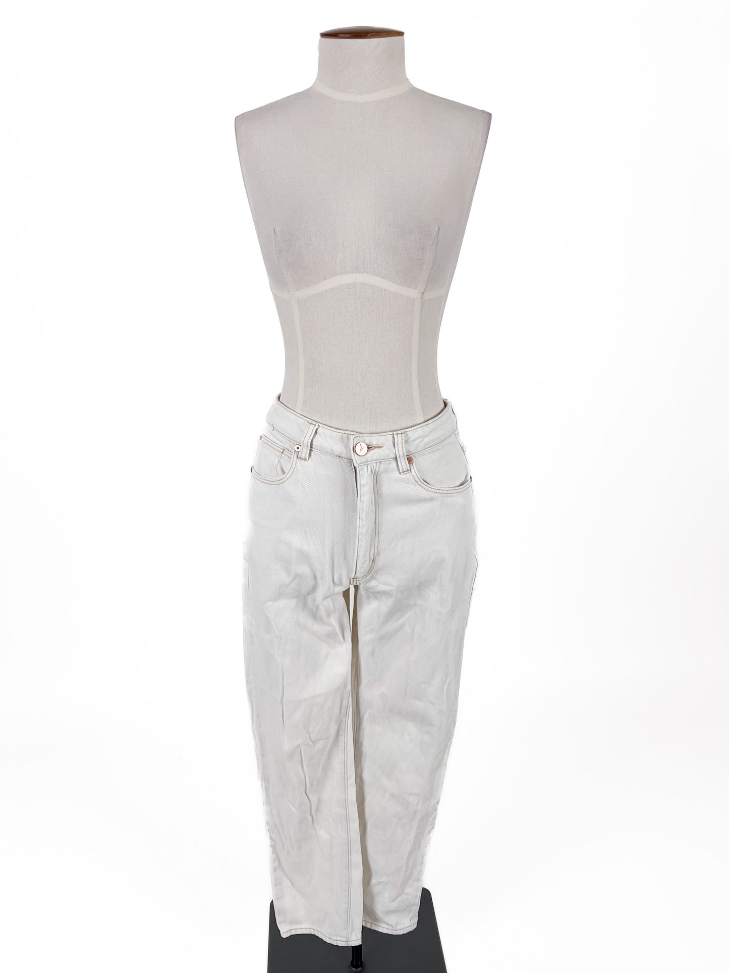 Abrand | White Casual Jeans | Size 8