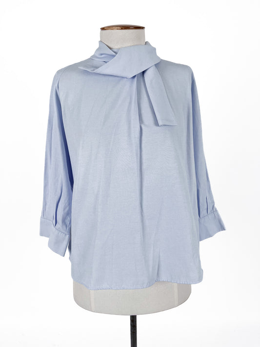 Zara | Blue Workwear Top | Size M