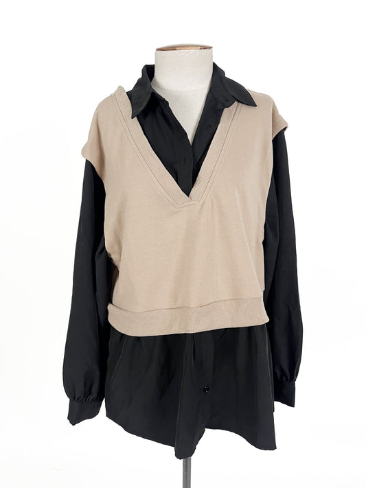 Mirrou | Multicoloured Casual/Workwear Top | Size 6