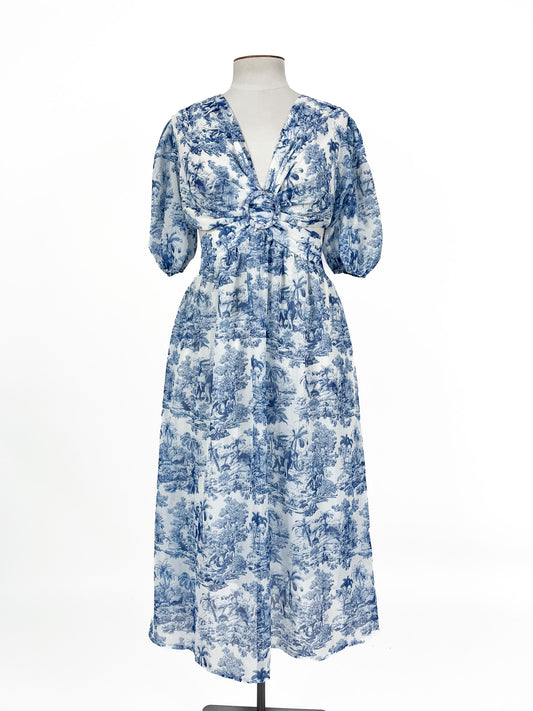 YH & CO | Blue Cocktail Dress | Size 12