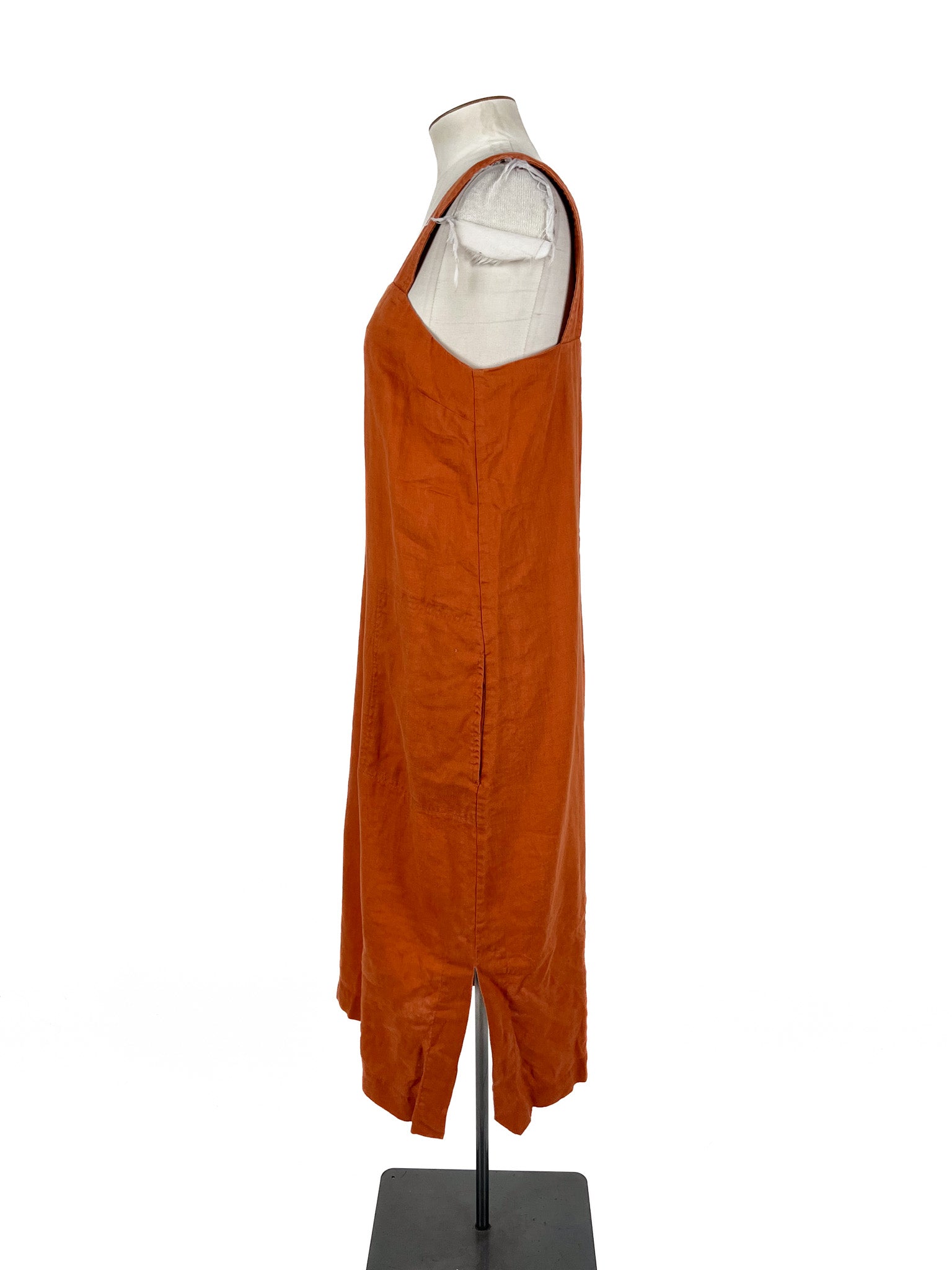 Random - Orange Midi Dress (Size 12)