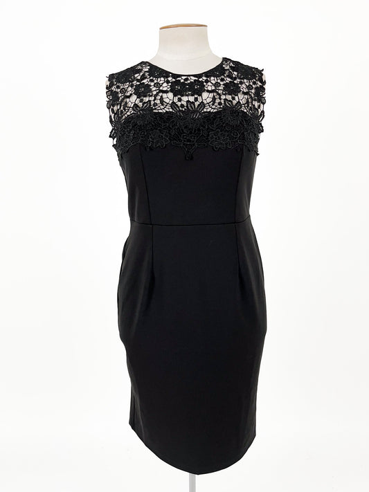 Showcase | Black Cocktail Dress | Size 14