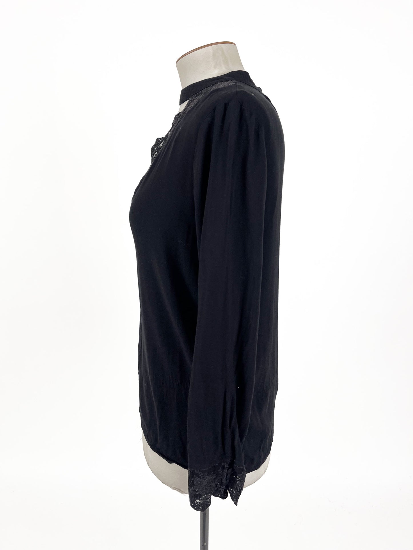 SASS - Black Blouse (Size 14)