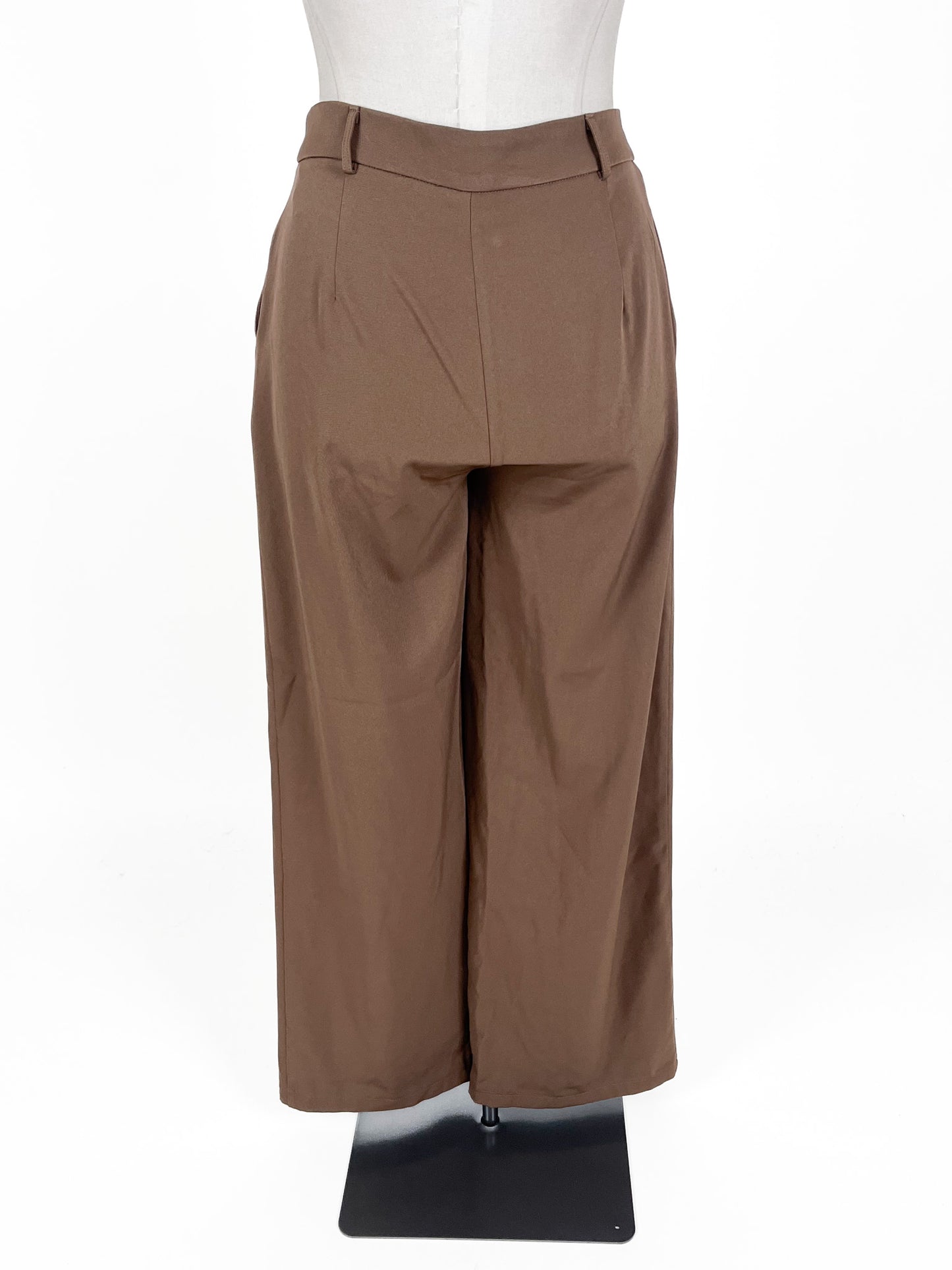 Princess Polly | Brown Wide leg Pants | Size 12