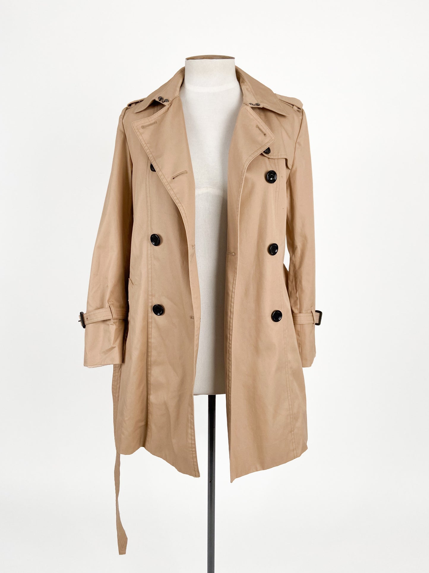E Land | Beige Casual/Workwear Coat | Size XS