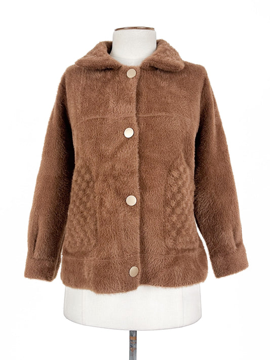 Wendy Fashion | Brown Casual Jacket | Size S