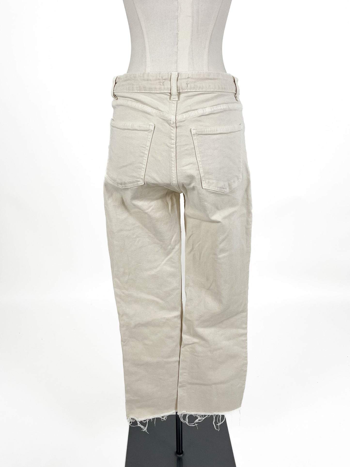 Zara | Beige Casual Jeans | Size M