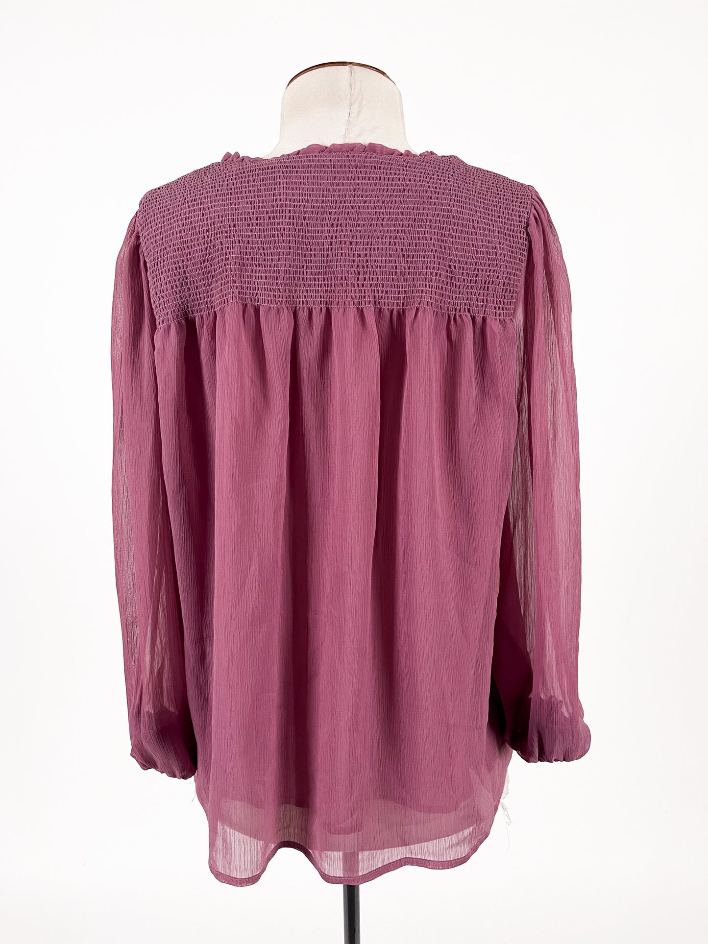 Foxwood | Purple Casual/Workwear Top | Size 10