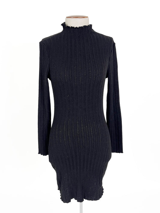 Morning Mist | Black Casual/Cocktail Dress | Size 8