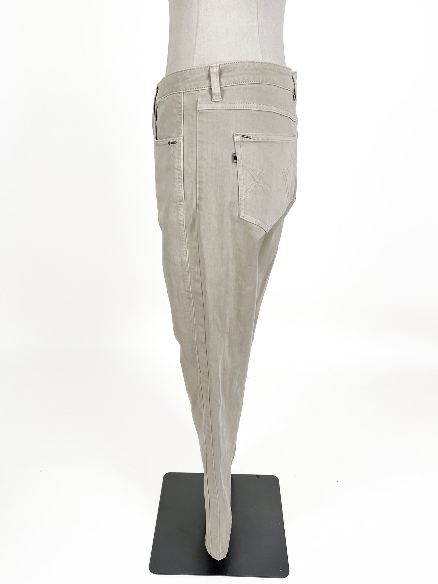 Verge | Beige Straight fit Pants | Size 14