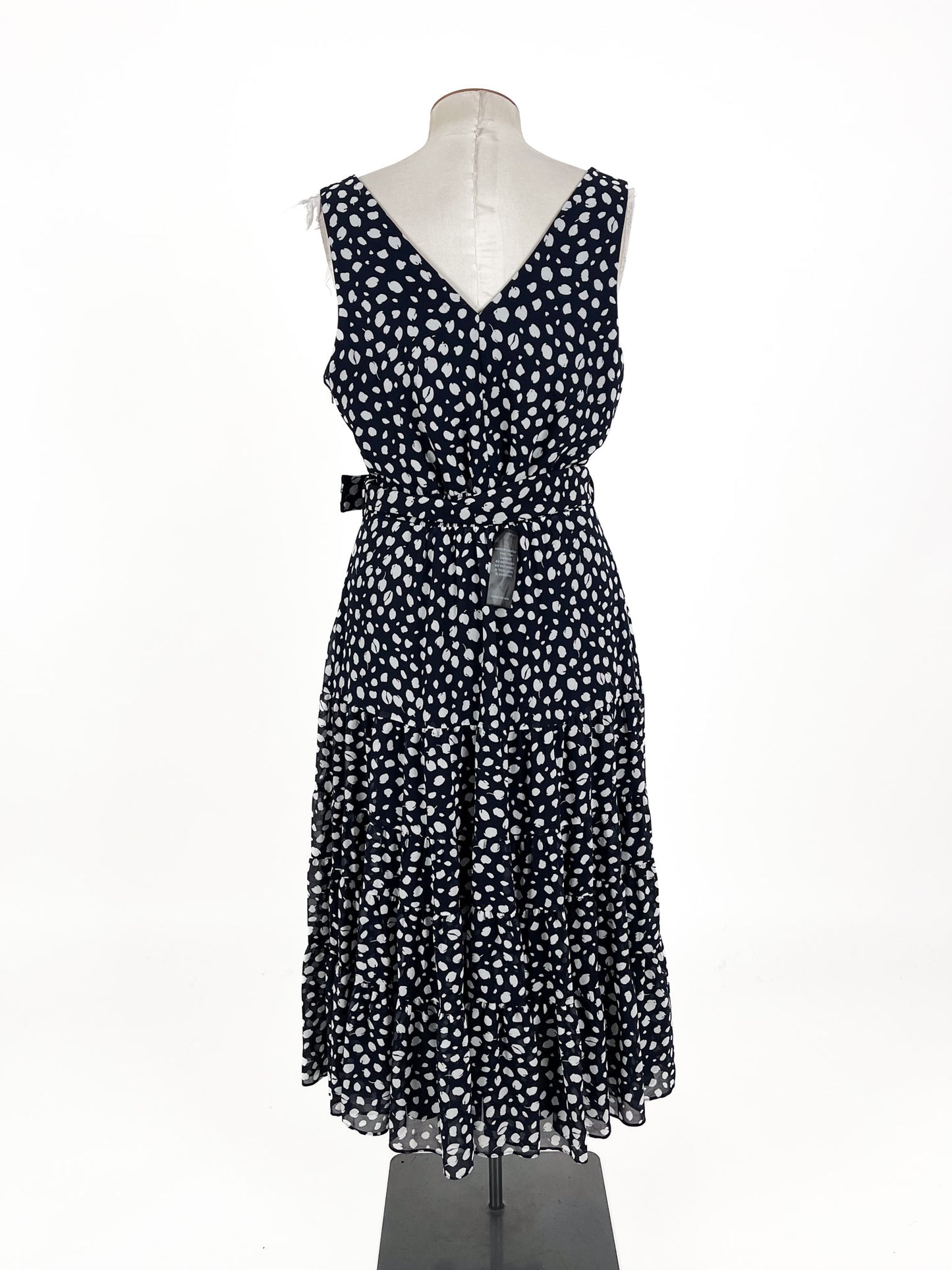 Forever New - Navy Midi Dress (Size 12)