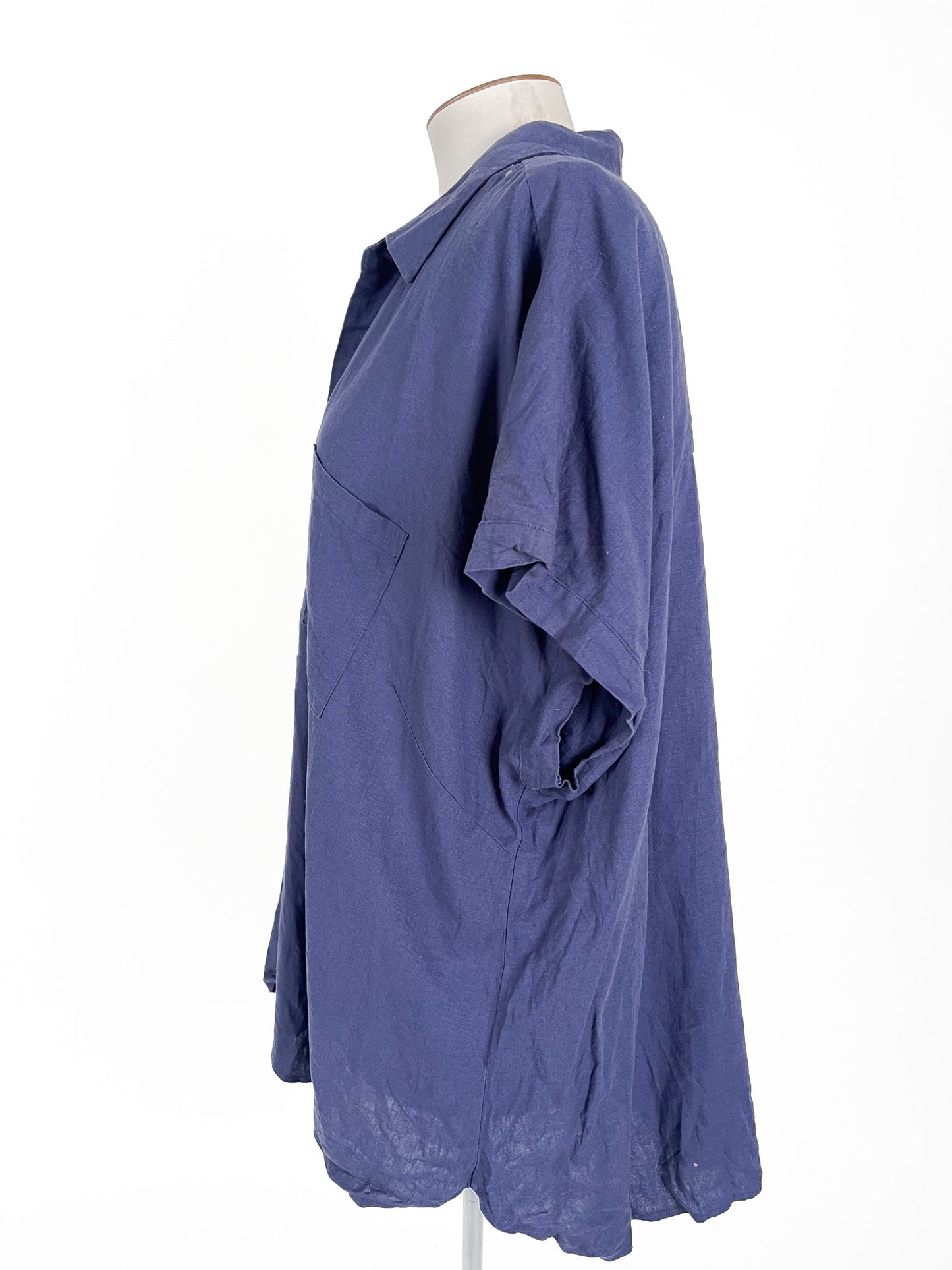Studio Curve | Blue Casual Top | Size 26