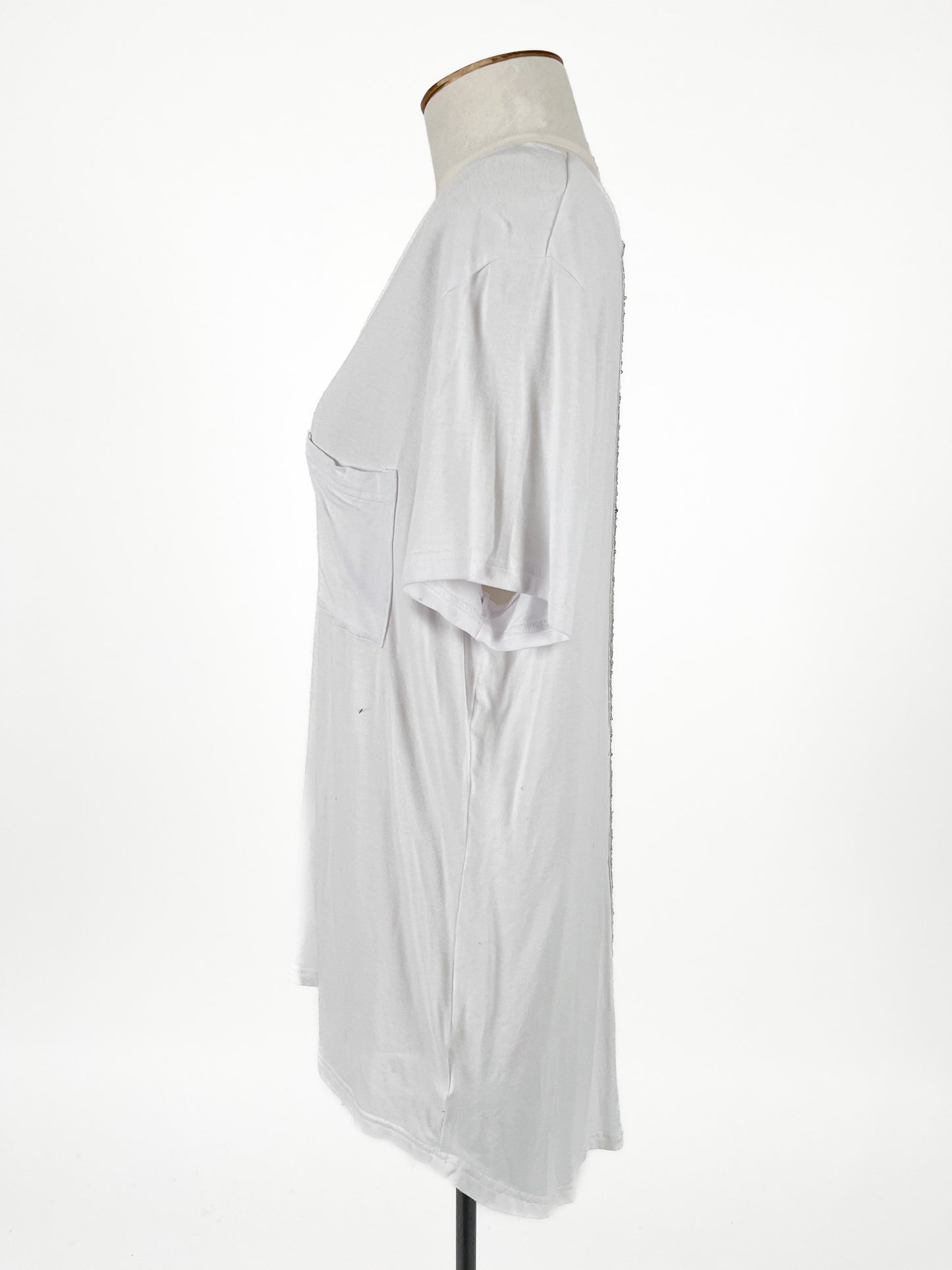 Shine On | White Casual Top | Size XS