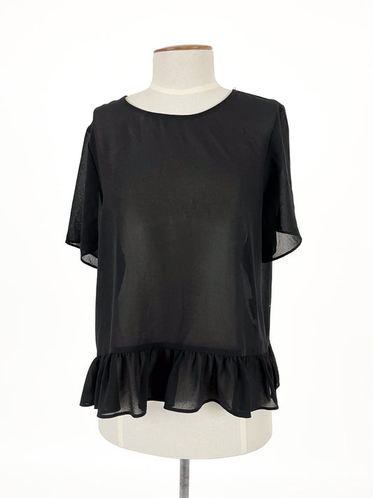 Storm | Black Workwear Top | Size 8