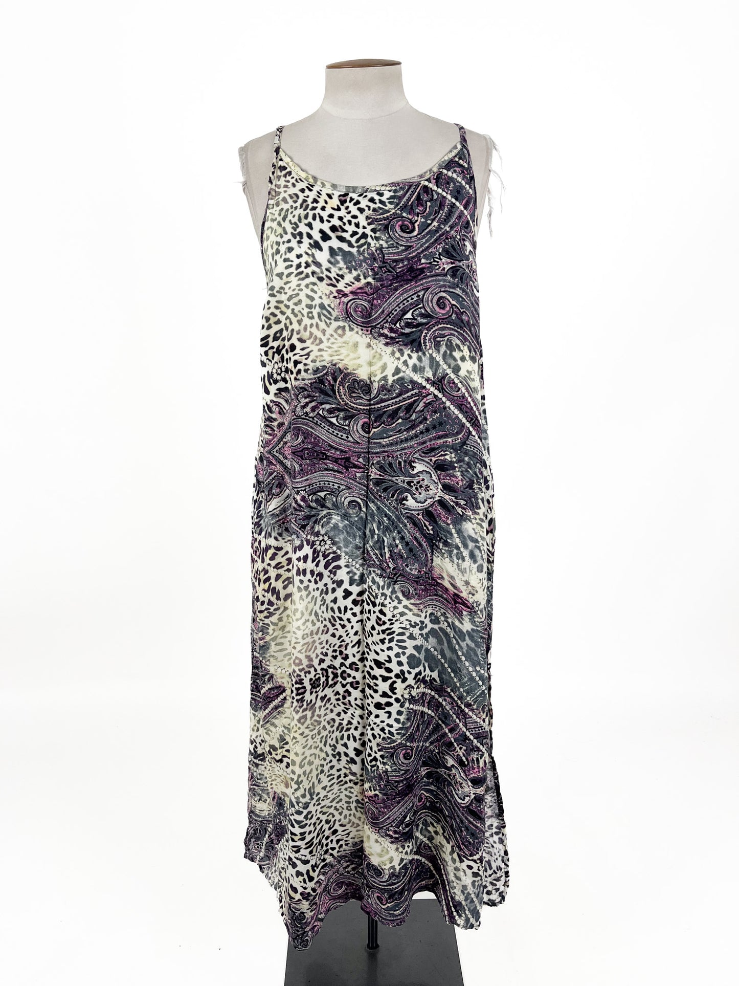 Zac & Me - Multicoloured Midi Dress (Size XL)