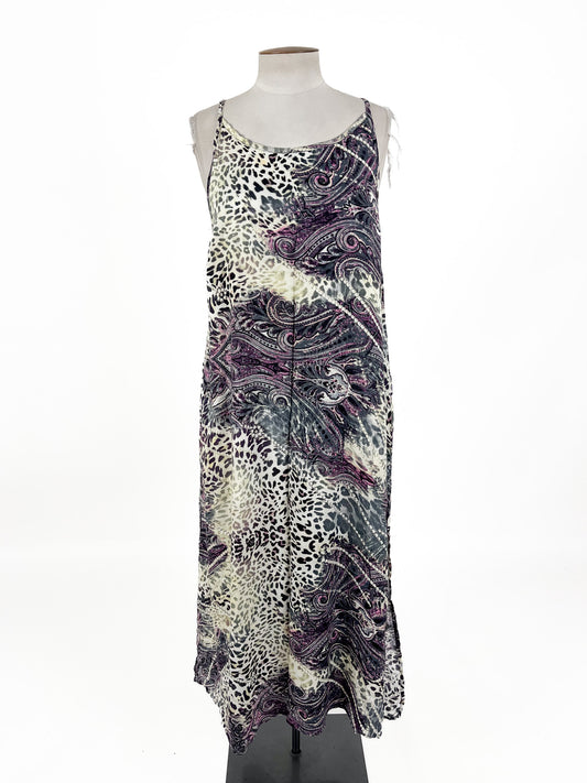 Zac & Me - Multicoloured Midi Dress (Size XL)