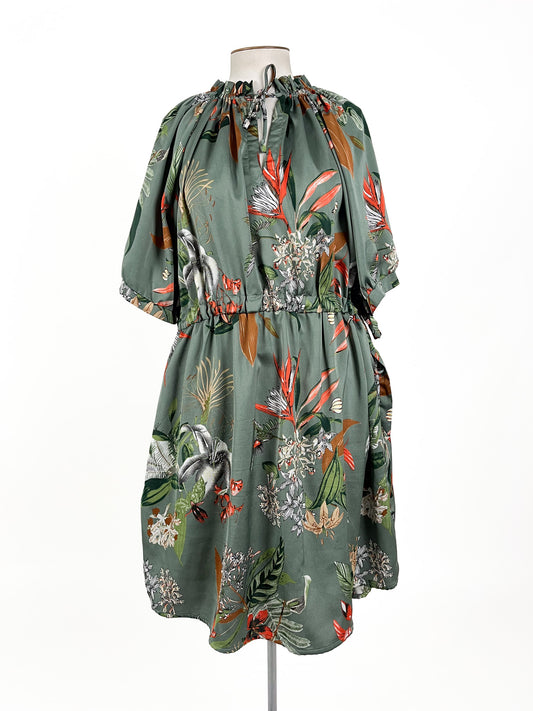 Artstori by Amy - Green Mini Dress (Size XL)