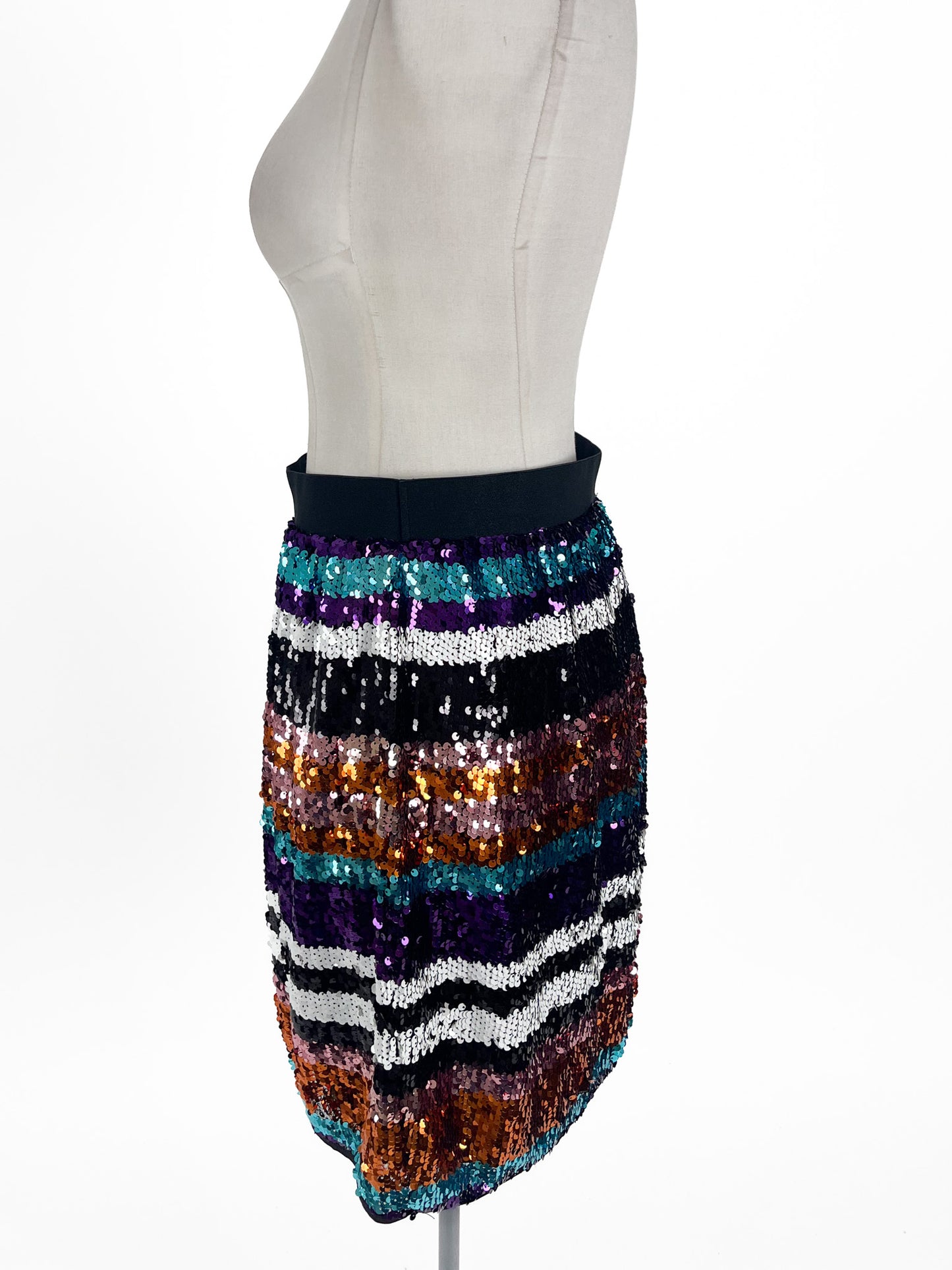 Augustine | Multicoloured Cocktail Skirt | Size XL