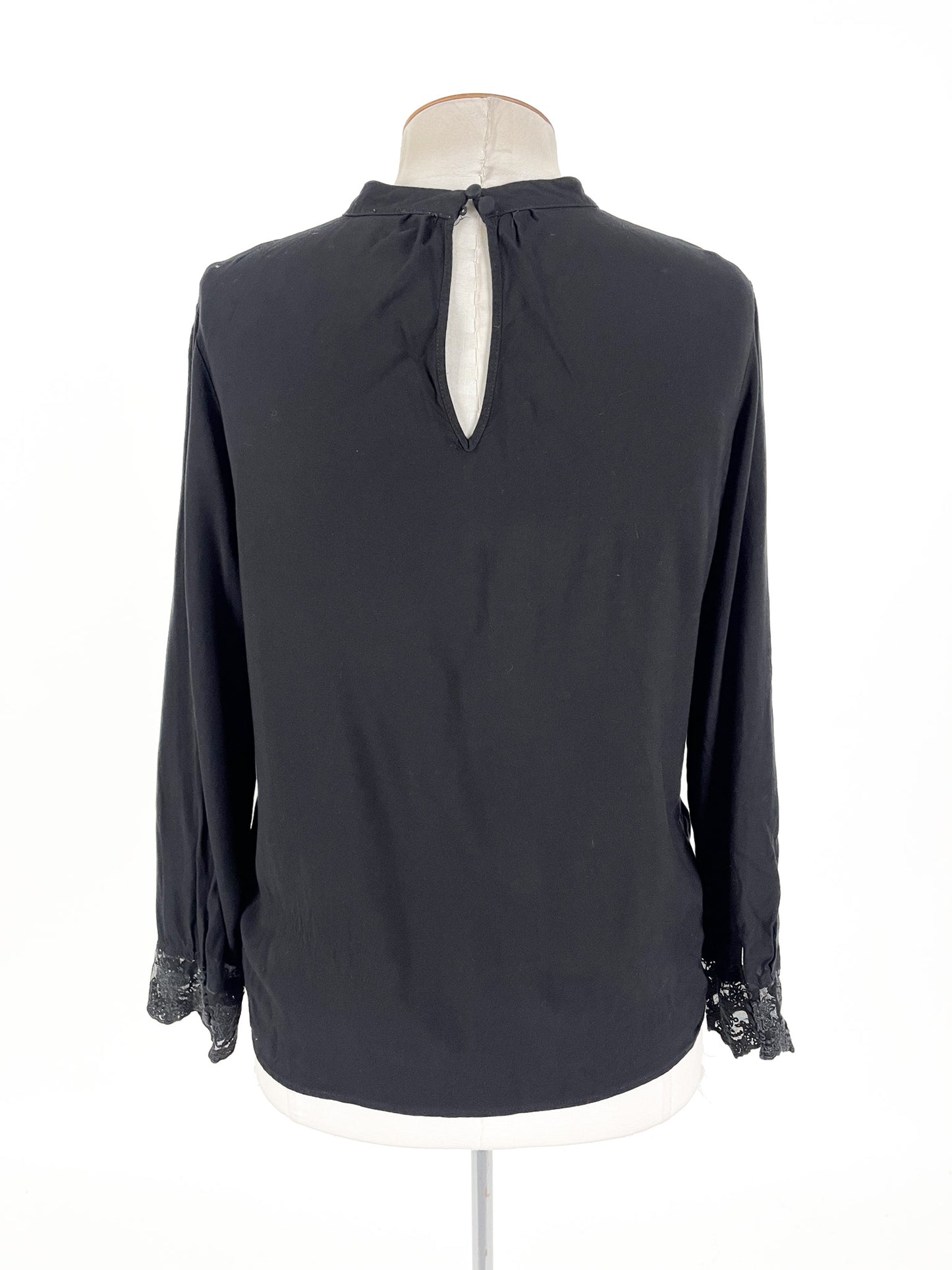 SASS - Black Blouse (Size 14)