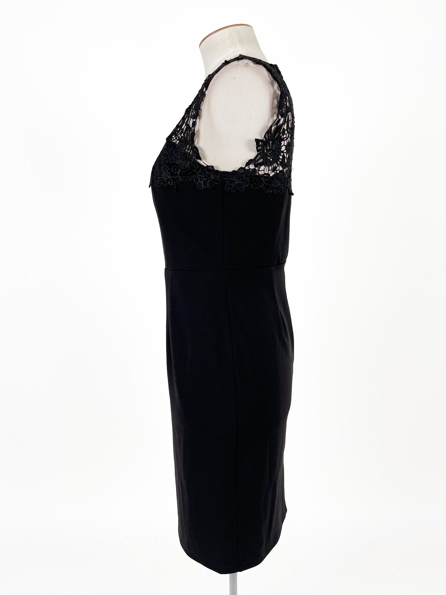 Showcase | Black Cocktail Dress | Size 14