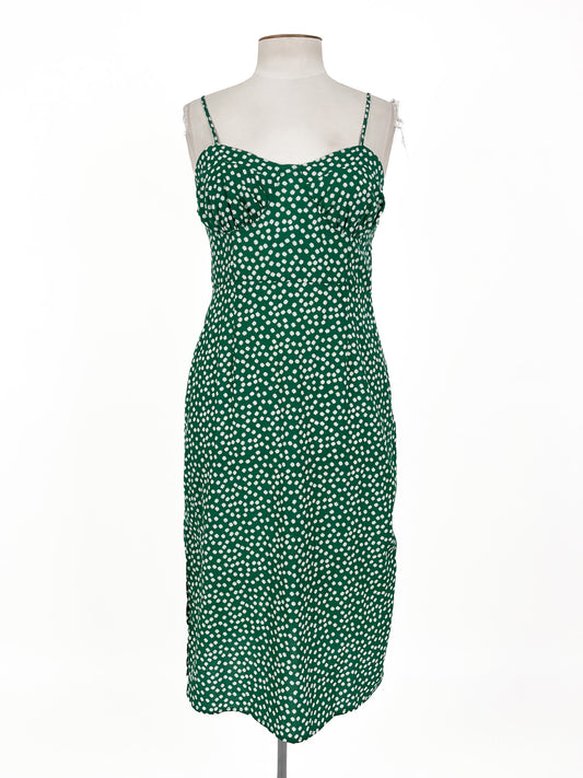 Pink Diamond | Green Dress | Size L