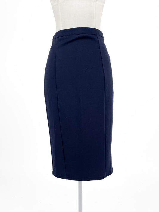 Atmos & Here | Navy Workwear Skirt | Size 8