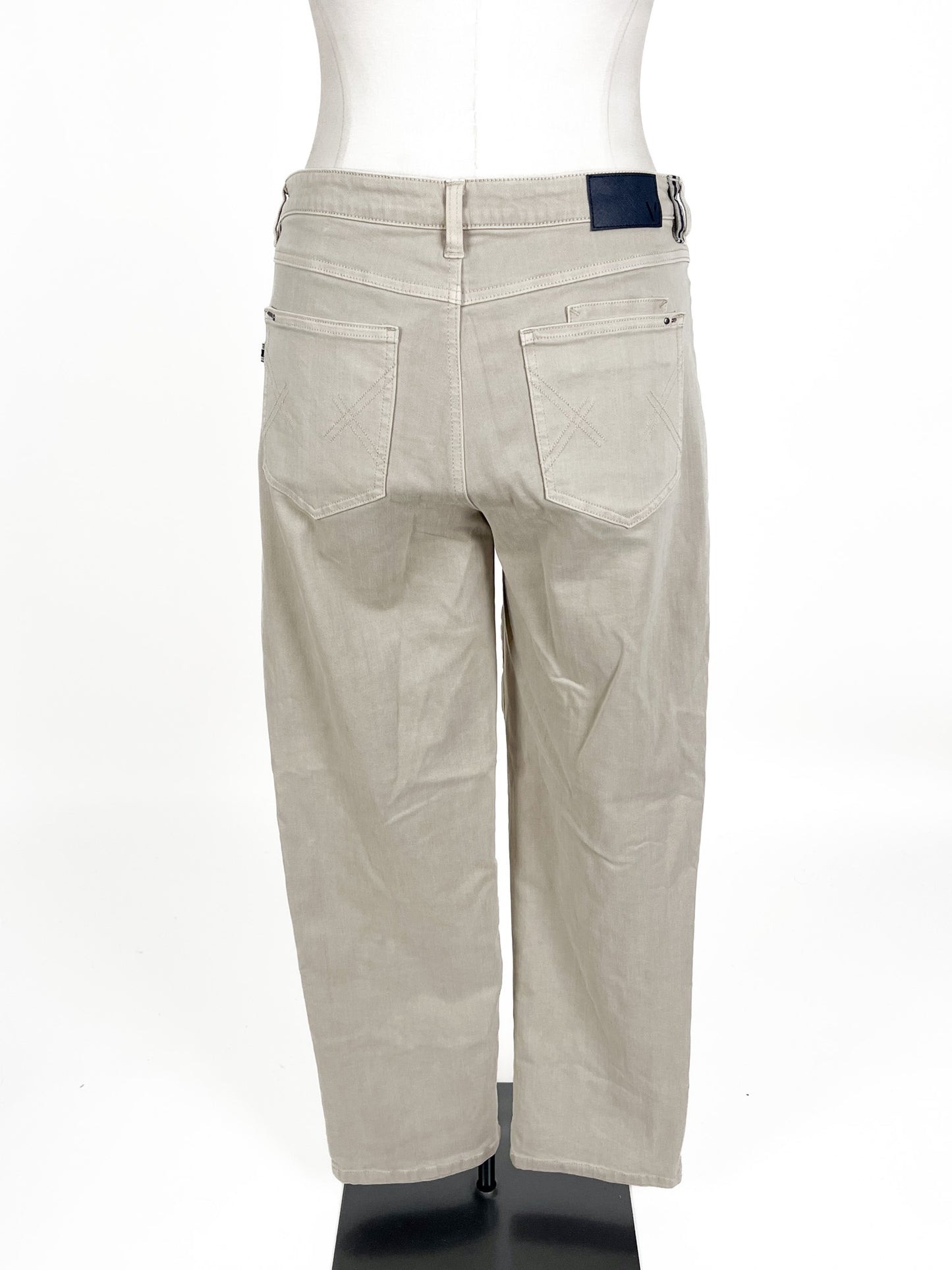Verge | Beige Straight fit Pants | Size 14
