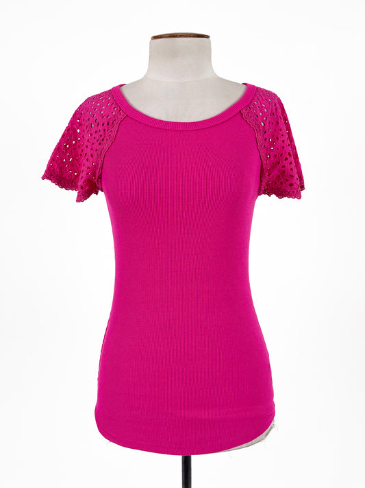 Pretty Basic - Augustine | Pink Casual/Workwear Top | Size XS
