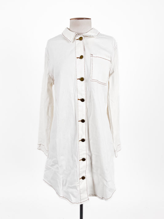 Legoe Heritage | White Casual Dress | Size S