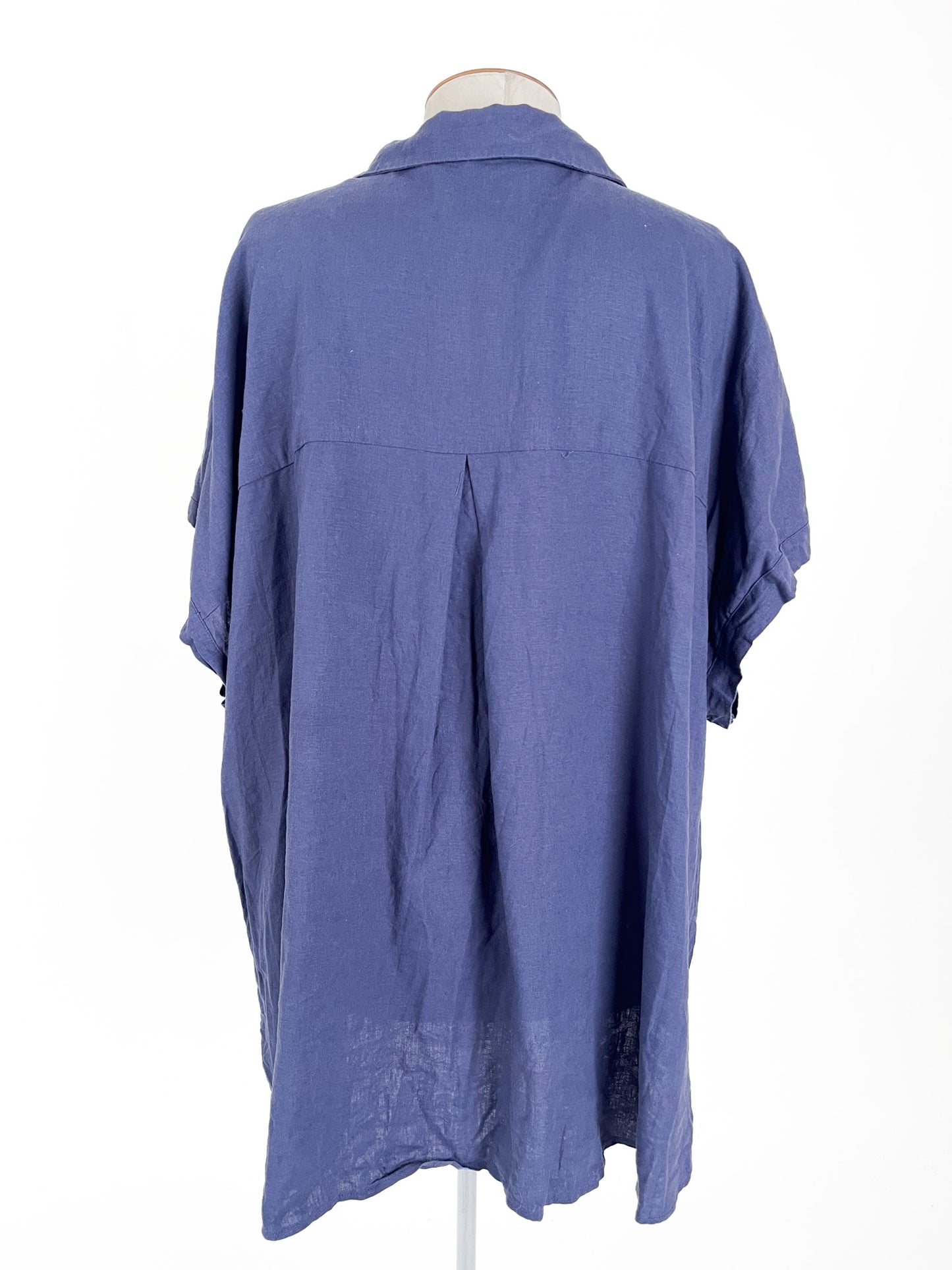 Studio Curve | Blue Casual Top | Size 26