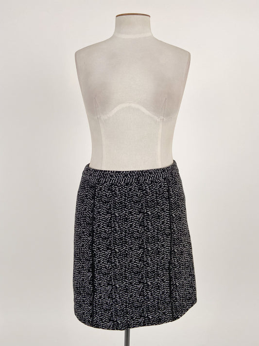 Papaya | Black Workwear Skirt | Size 12