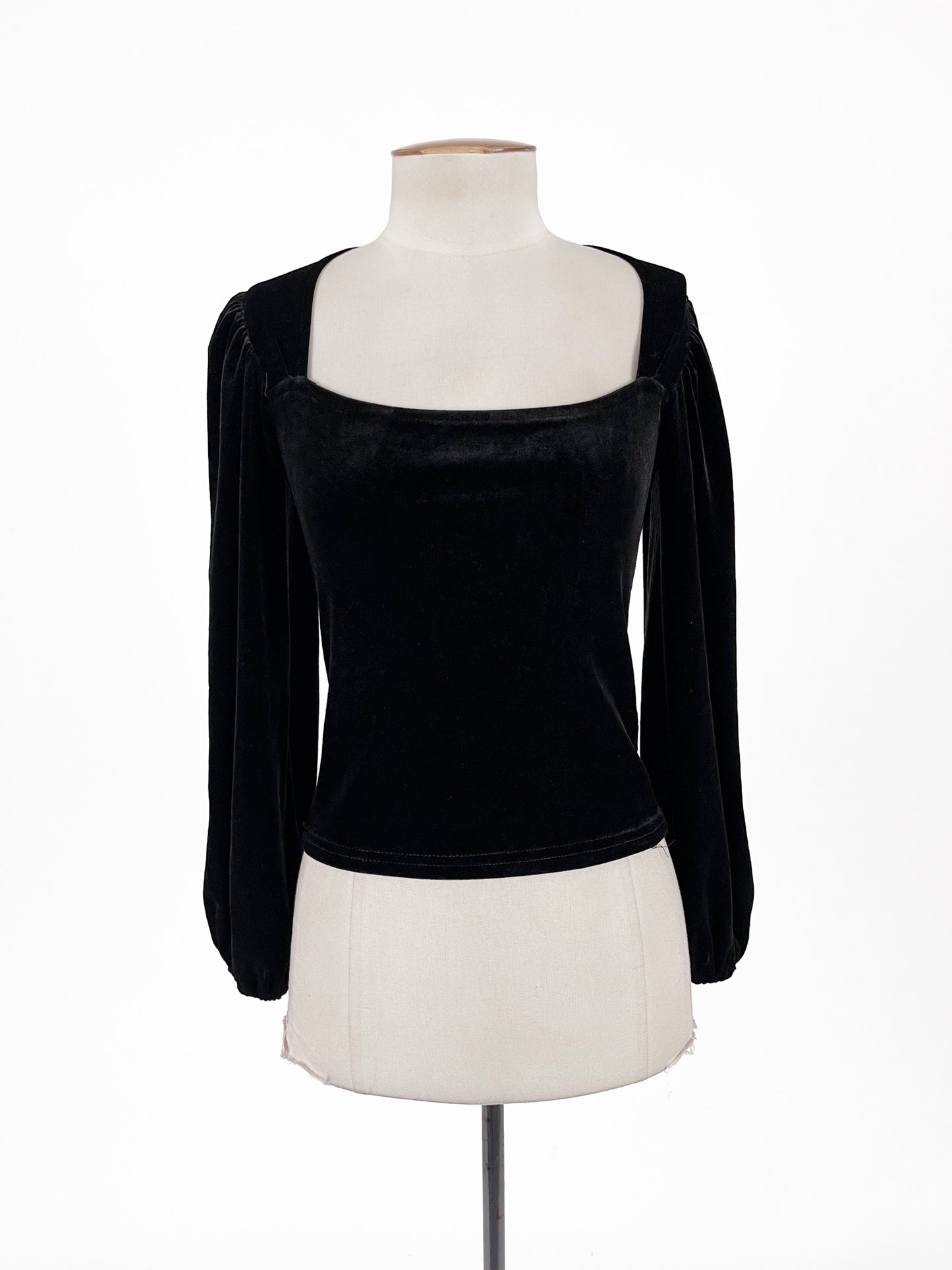 S Jia | Black Casual/Cocktail Top | Size M