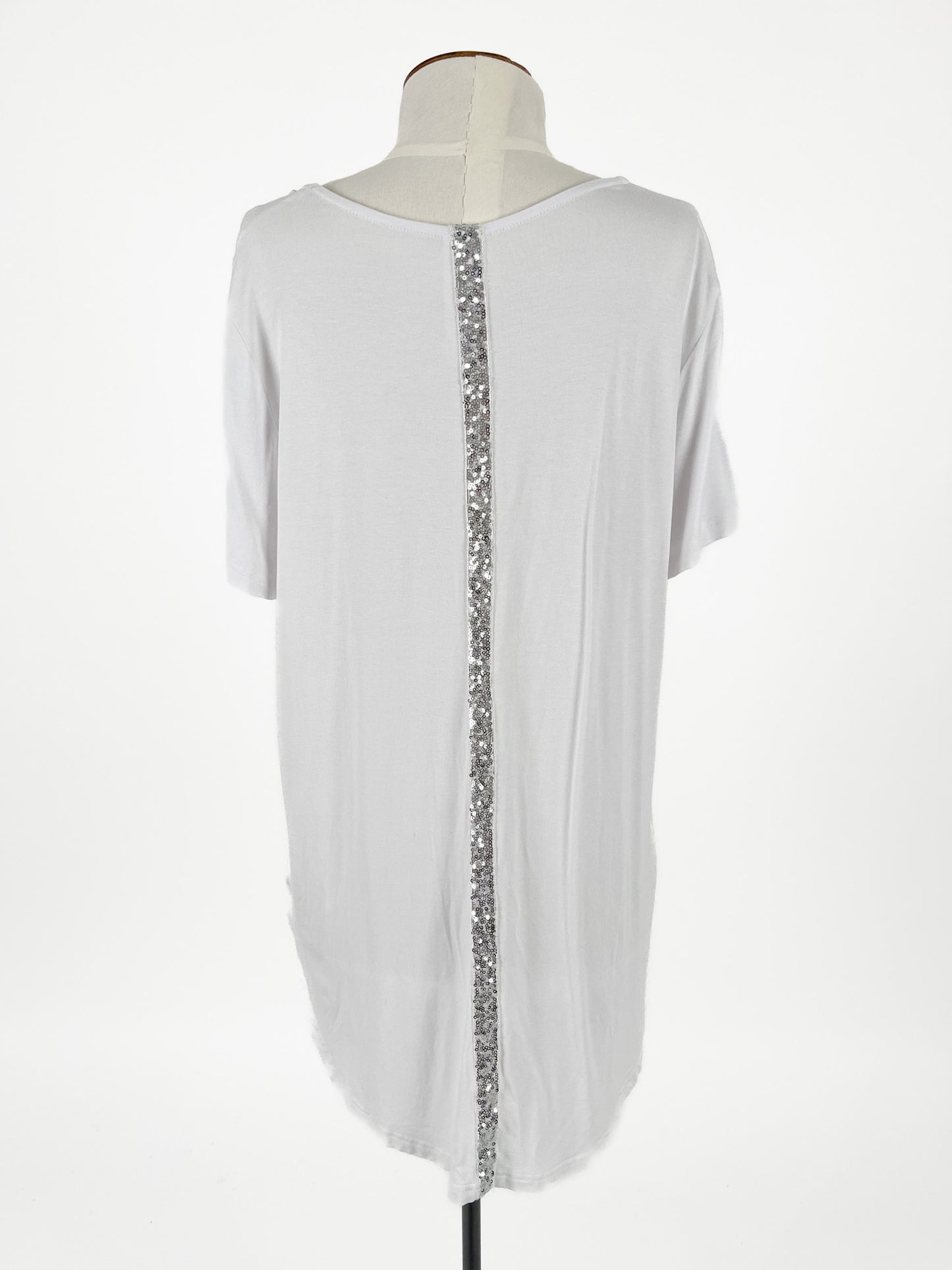 Shine On | White Casual Top | Size XS
